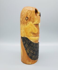 Beaver Carving Right Side View