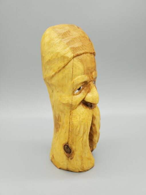 Wood Spirits Series - "Monk" Right Side View