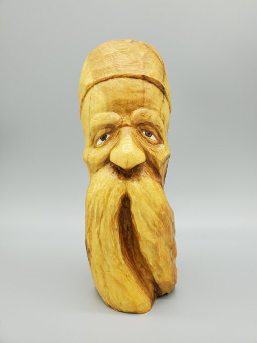 Wood Spirits Series - "Monk" Front Up View