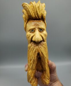 wood spirit full view