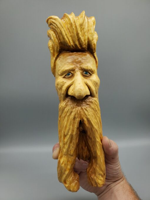 wood spirit full view