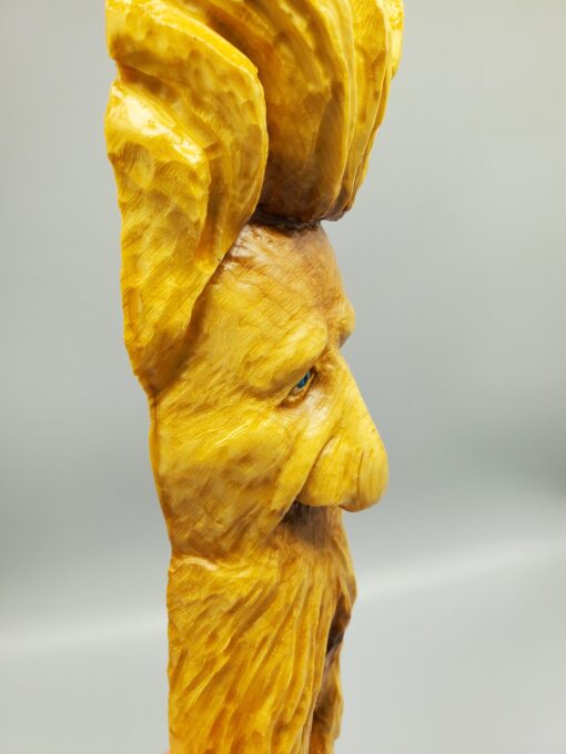 wood spirit right profile