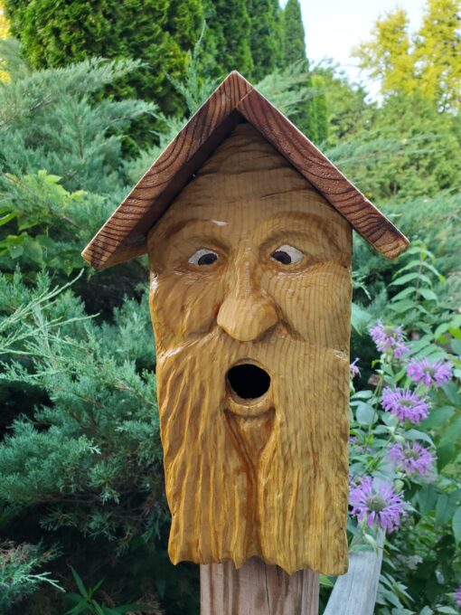 cedar birdhouse